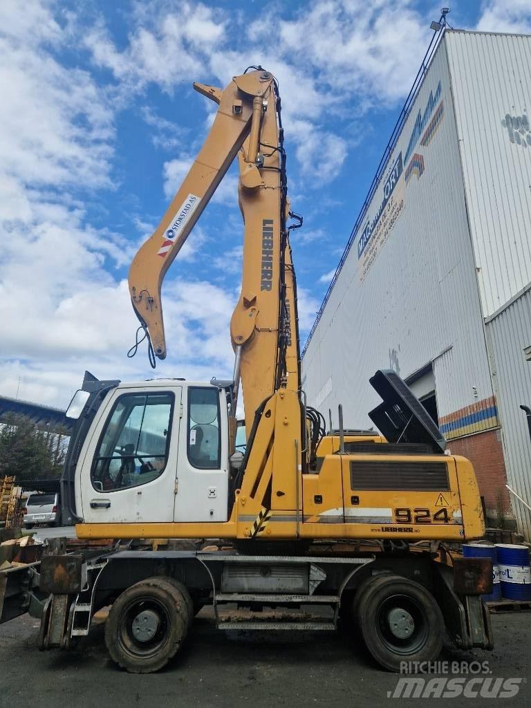 Liebherr A924C Manipuladores de resíduos / indústria