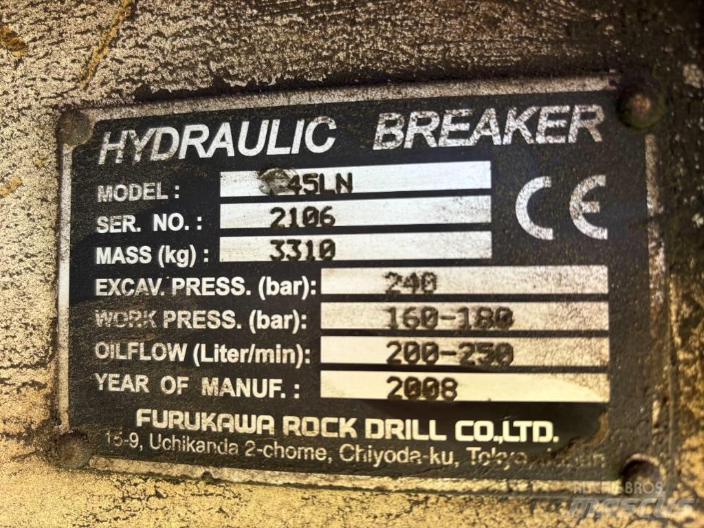 Furukawa F45LN Martelos Hidráulicos