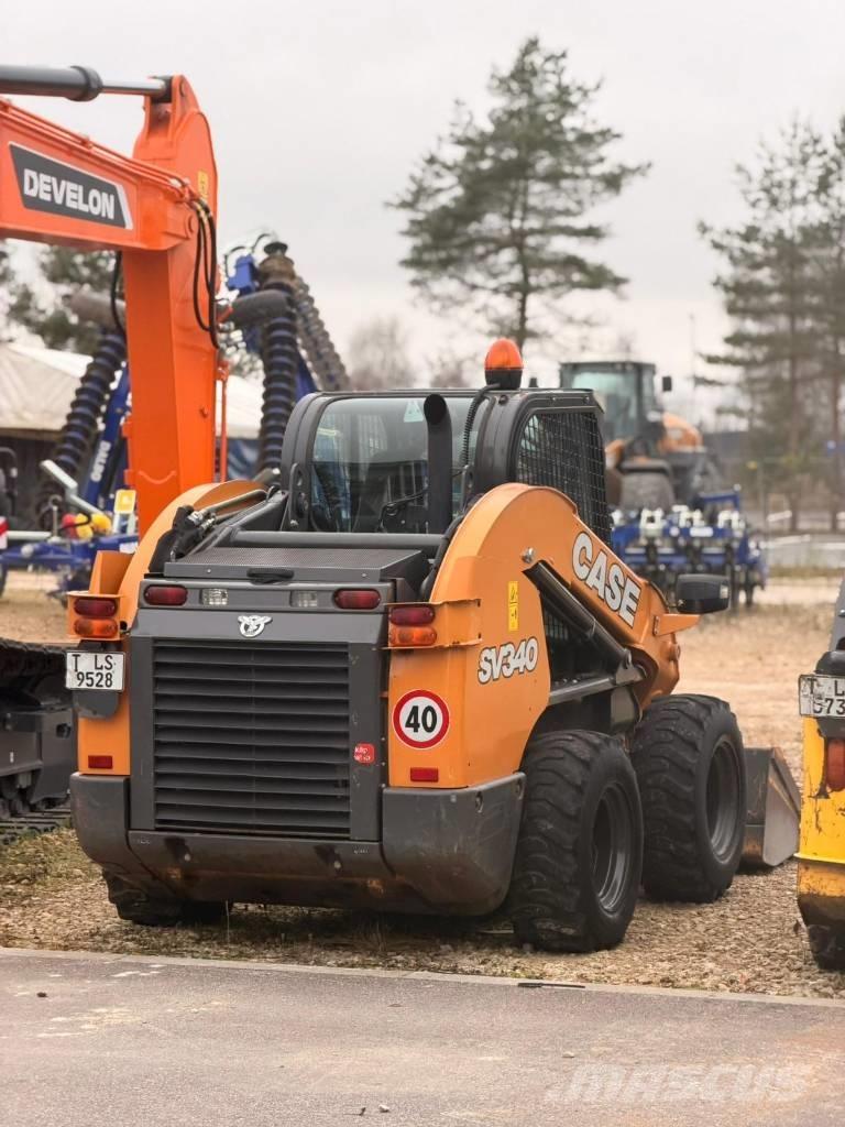 CASE SV 340 Carregadoras de direcção deslizante