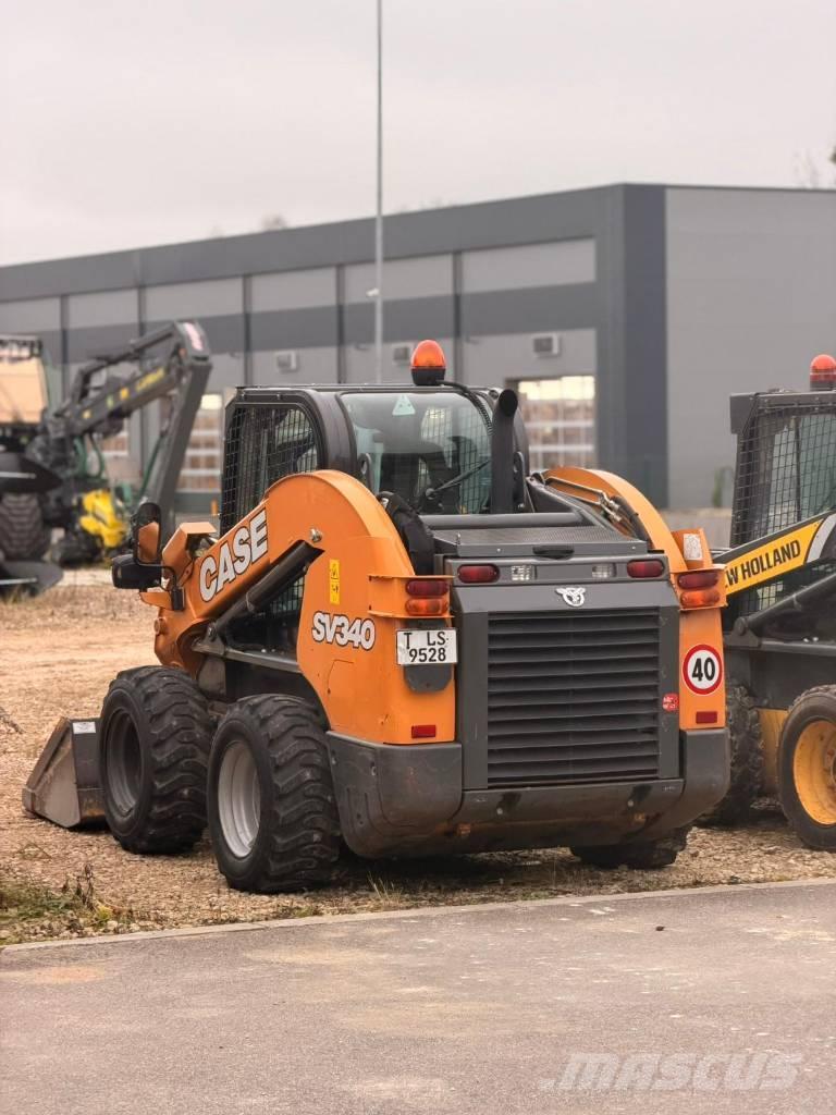 CASE SV 340 Carregadoras de direcção deslizante