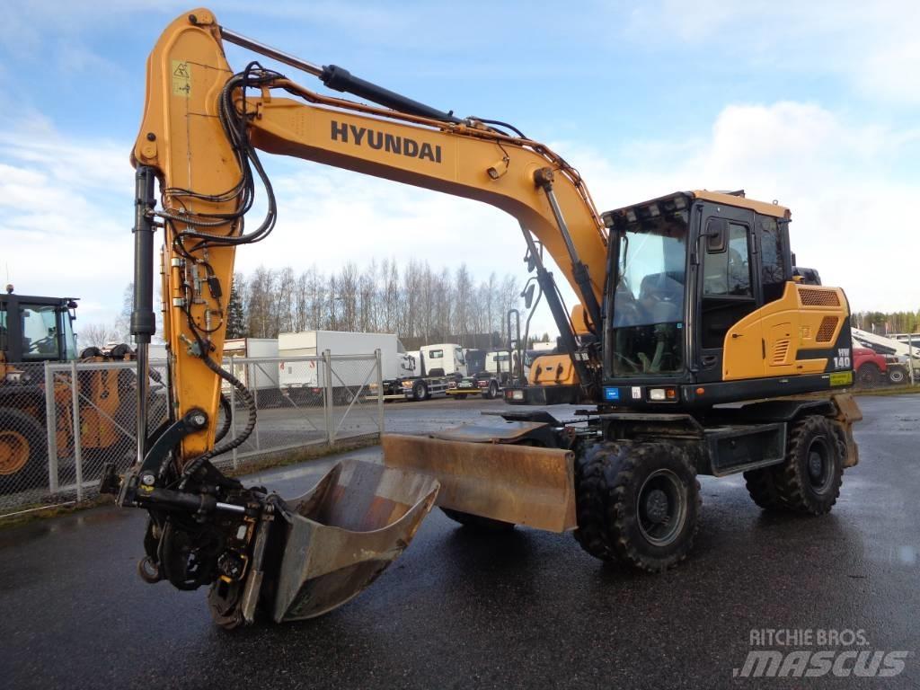 Hyundai HW 140 Escavadoras de rodas