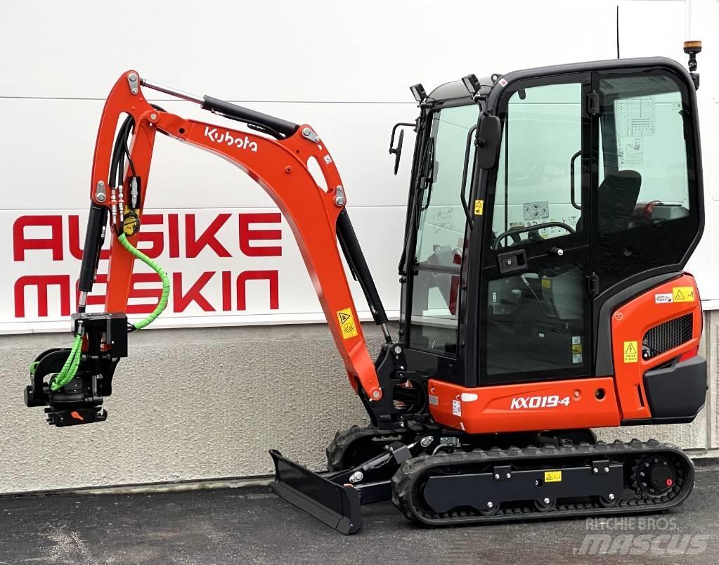 Kubota KX 019-4 Mini Escavadoras <7t