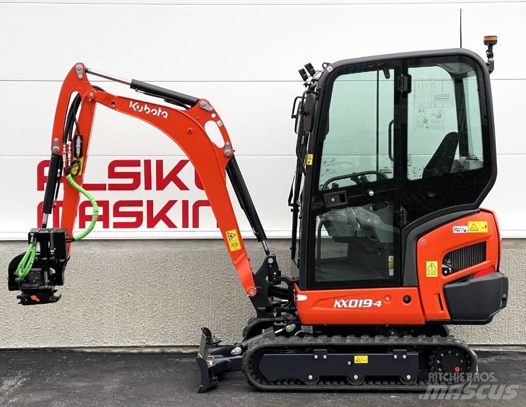 Kubota KX 019-4 Mini Escavadoras <7t