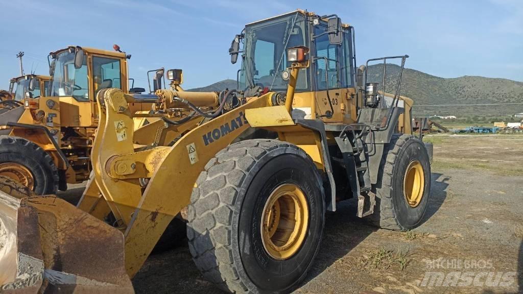 Komatsu WA 470-6 Pás carregadoras de rodas