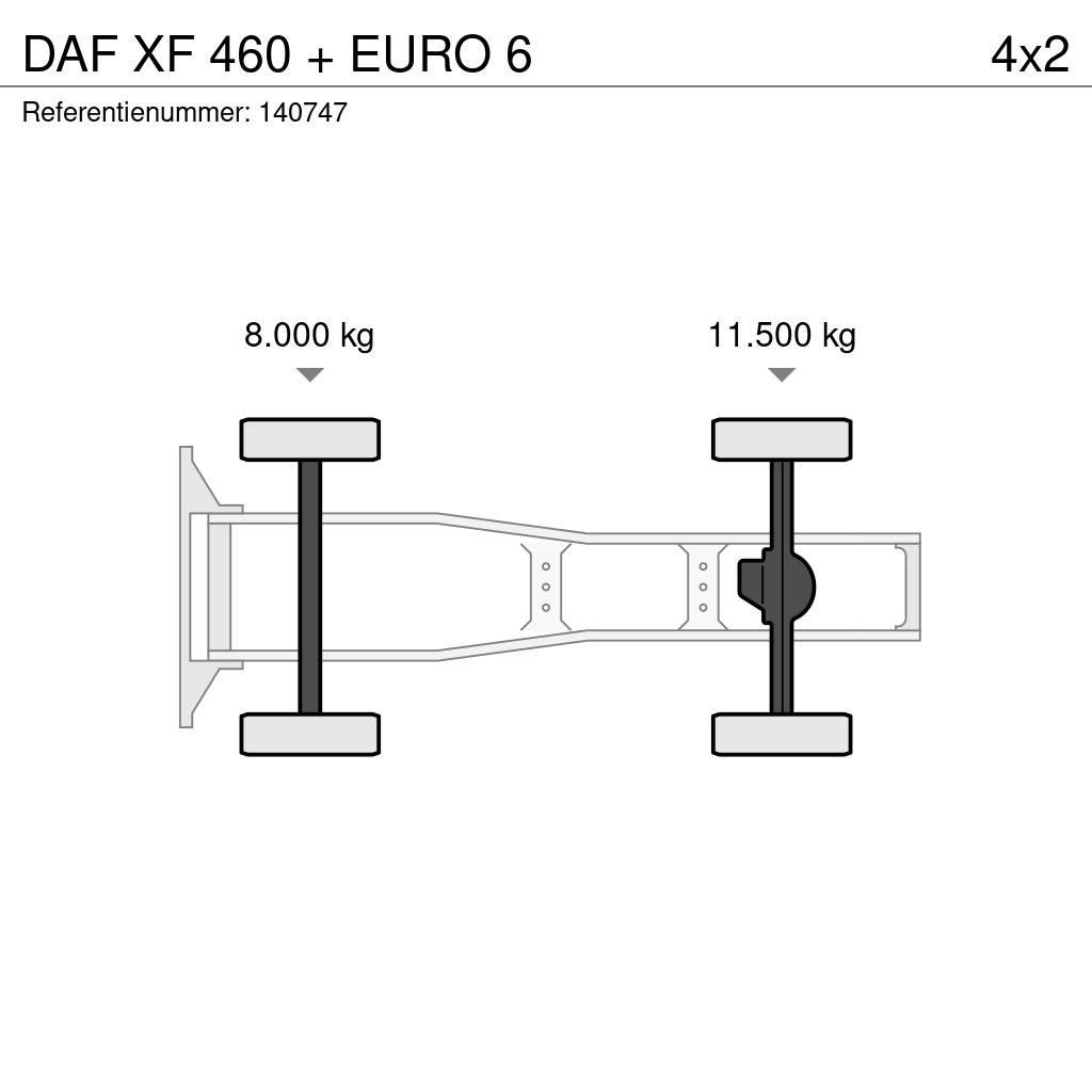 DAF XF 460 + EURO 6 Tractores (camiões)