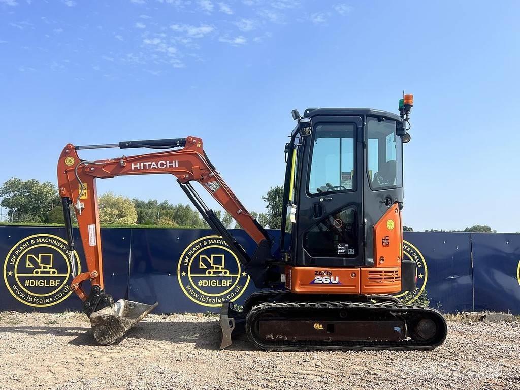 Hitachi ZX26U Escavadoras especiais