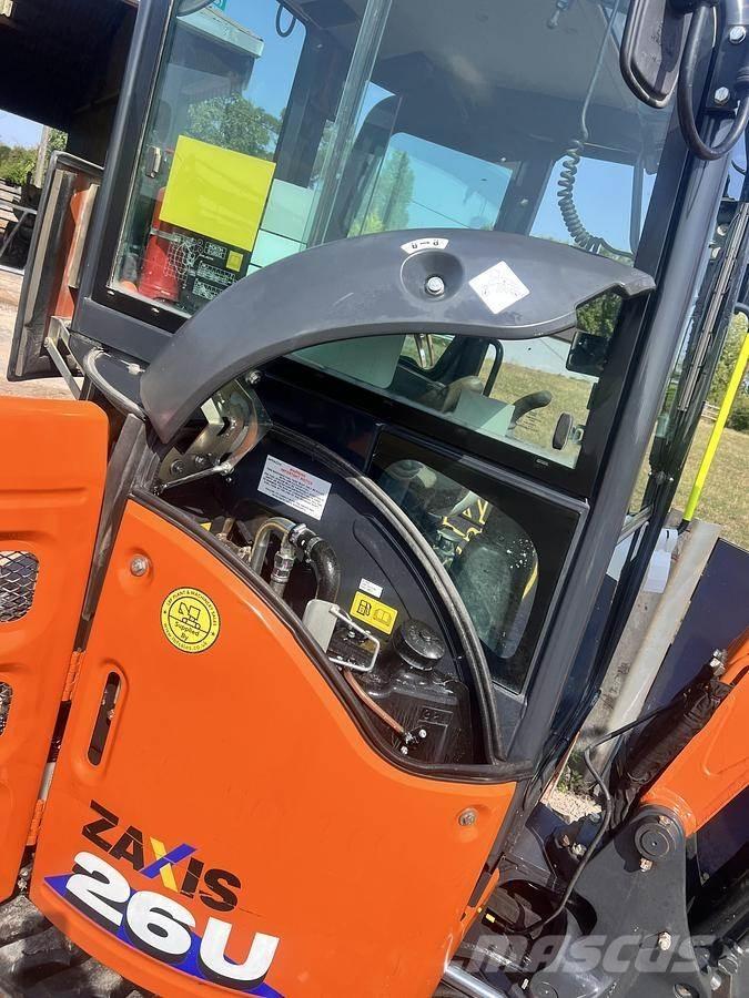 Hitachi ZX26U Escavadoras especiais
