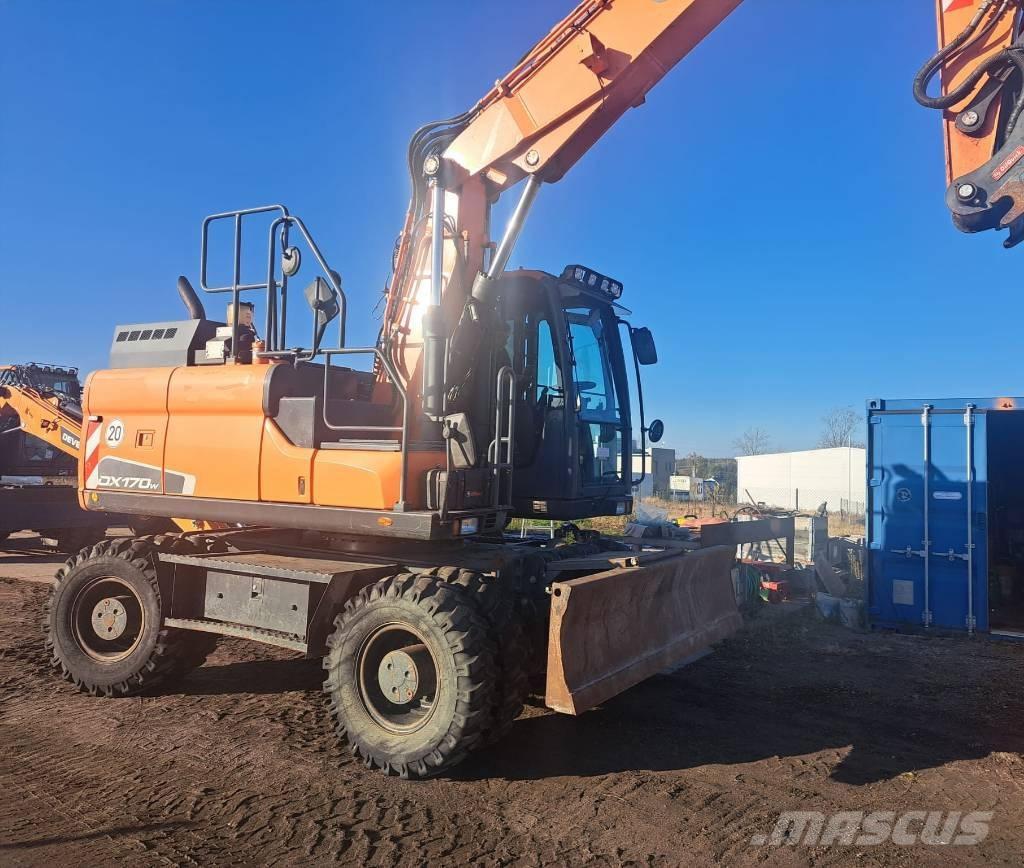 Doosan DX170W-5 Escavadoras de rodas