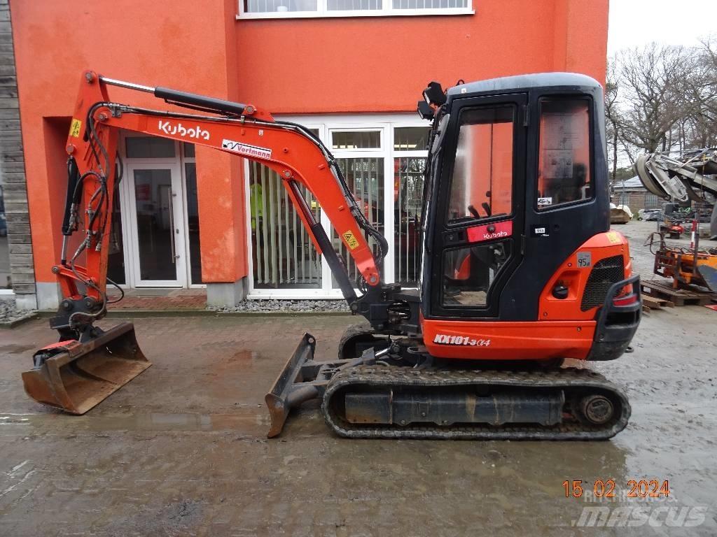 Kubota 101-3 Mini Escavadoras <7t