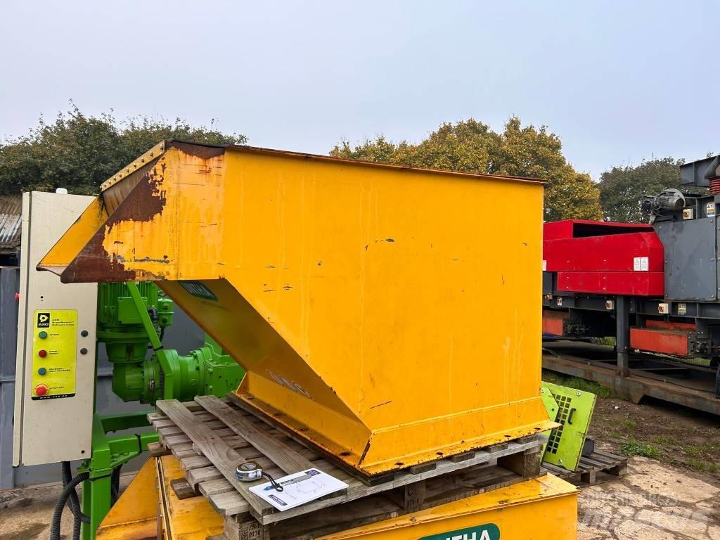 Untha RS50 Feed Hood Peças de substituição de equipamento de resíduos, reciclagem e pedreiras
