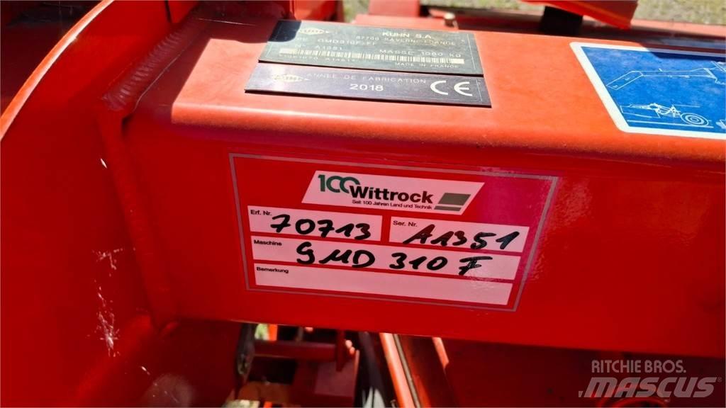 Kuhn GMD 310 F Gadanheiras-Condicionadoras