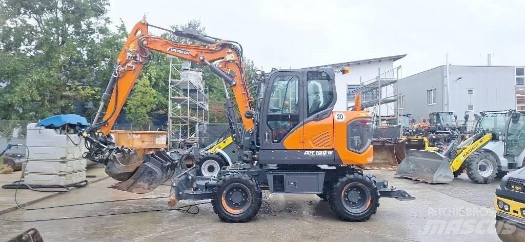 Doosan DX 100 W-7 Escavadoras de rodas