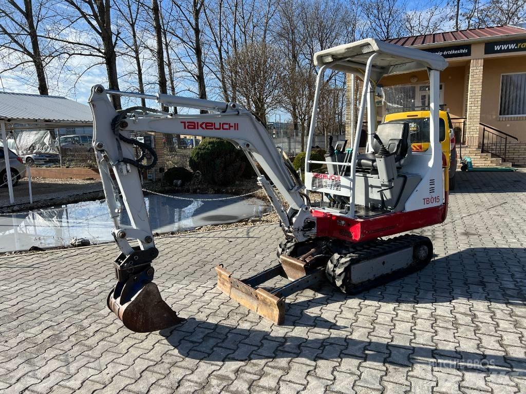 Takeuchi TB015 Mini Escavadoras <7t