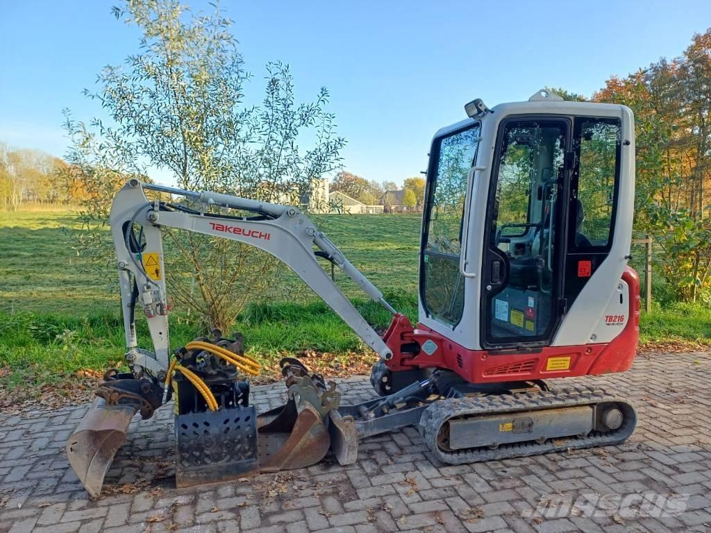 Takeuchi TB 216 Mini Escavadoras <7t