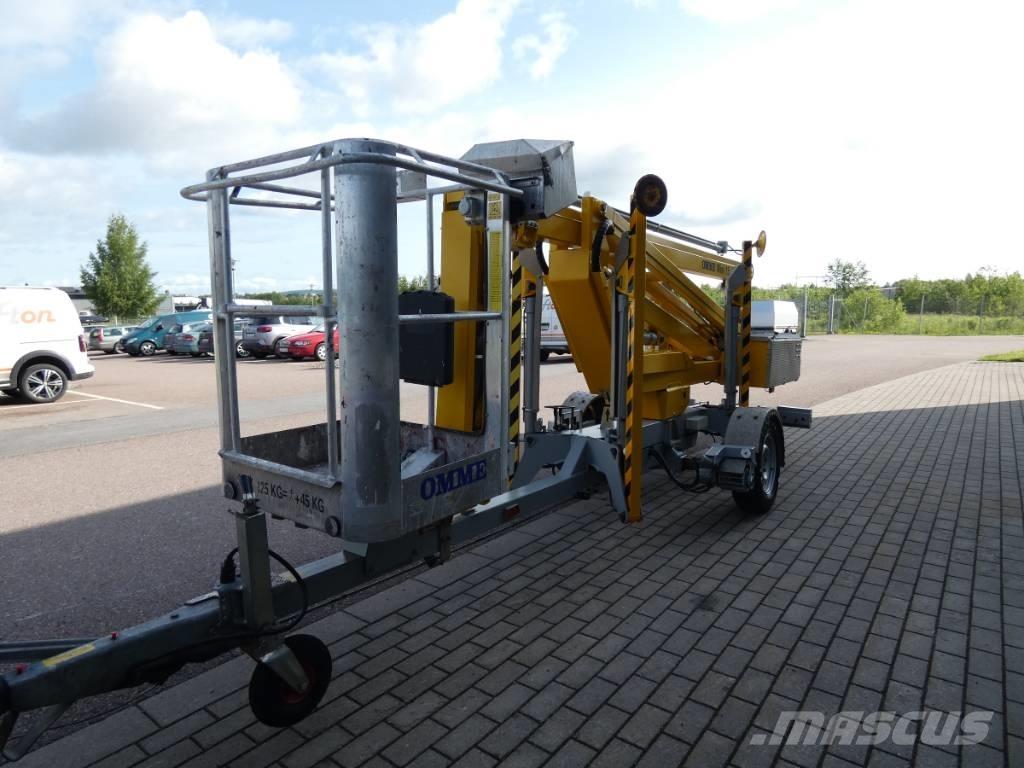 Omme Mini 15 EXBJ Plataformas aéreas montadas em atrelados