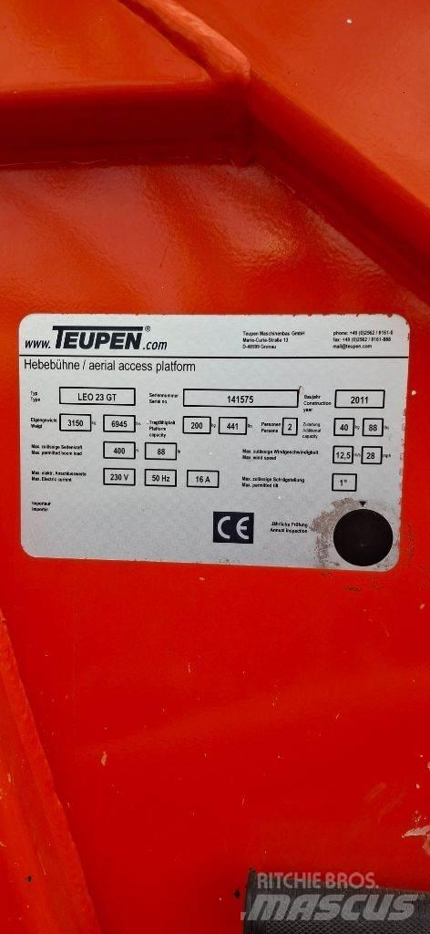 Teupen LEO23GT Elevadores braços articulados