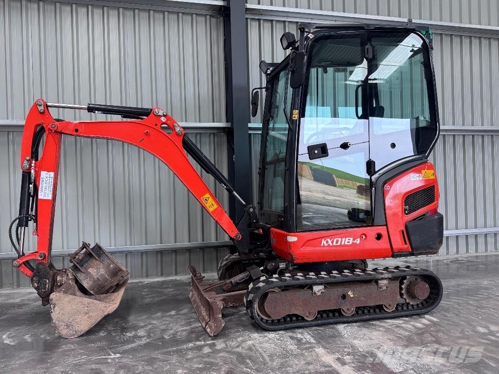 Kubota KX 018-4 Mini Escavadoras <7t