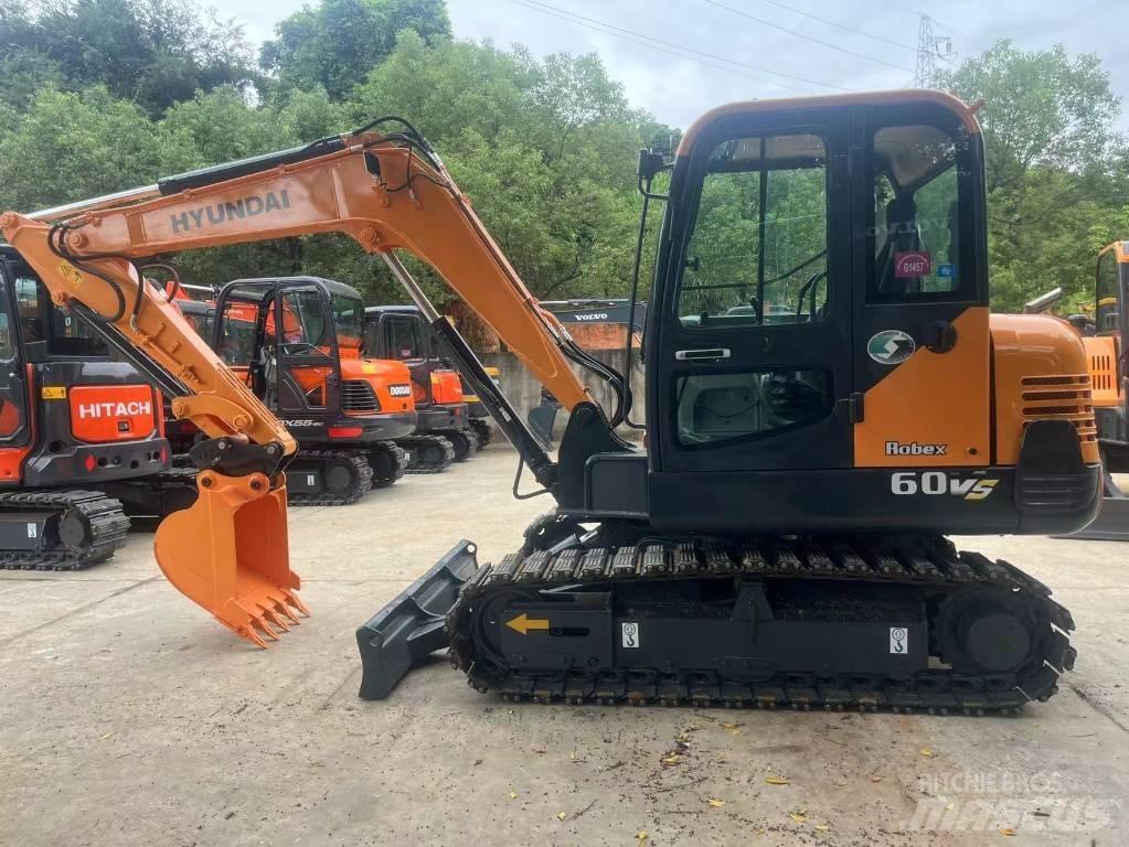 Hyundai 60vs Mini Escavadoras <7t