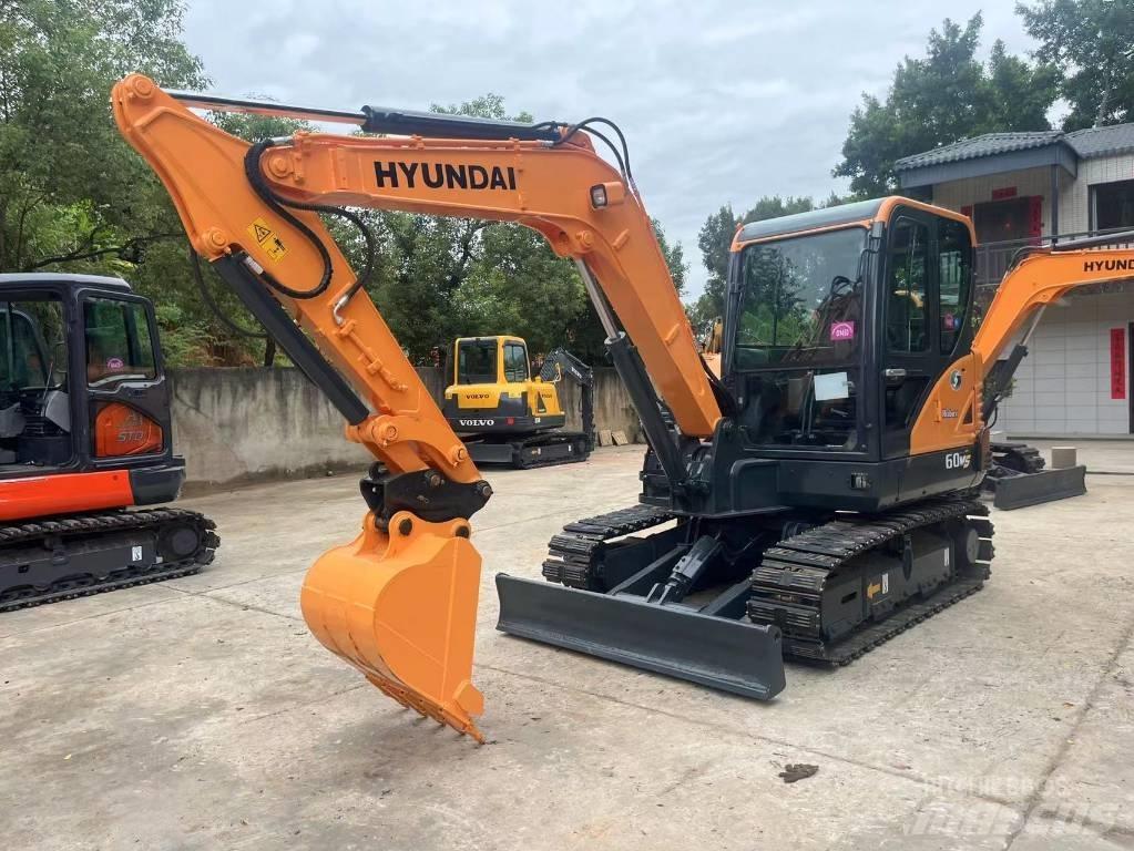 Hyundai 60vs Mini Escavadoras <7t