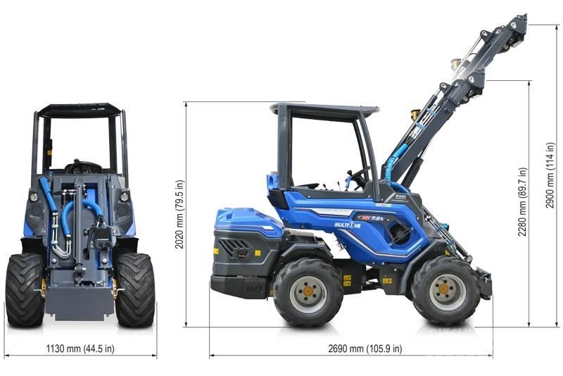 MultiOne 7.2 K Telescópicas para Agricultura