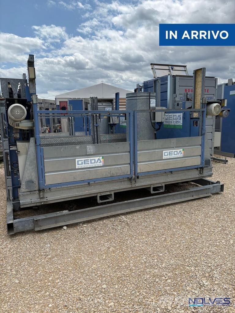 Geda 1500Z/ZP Outros elevadores e plataformas