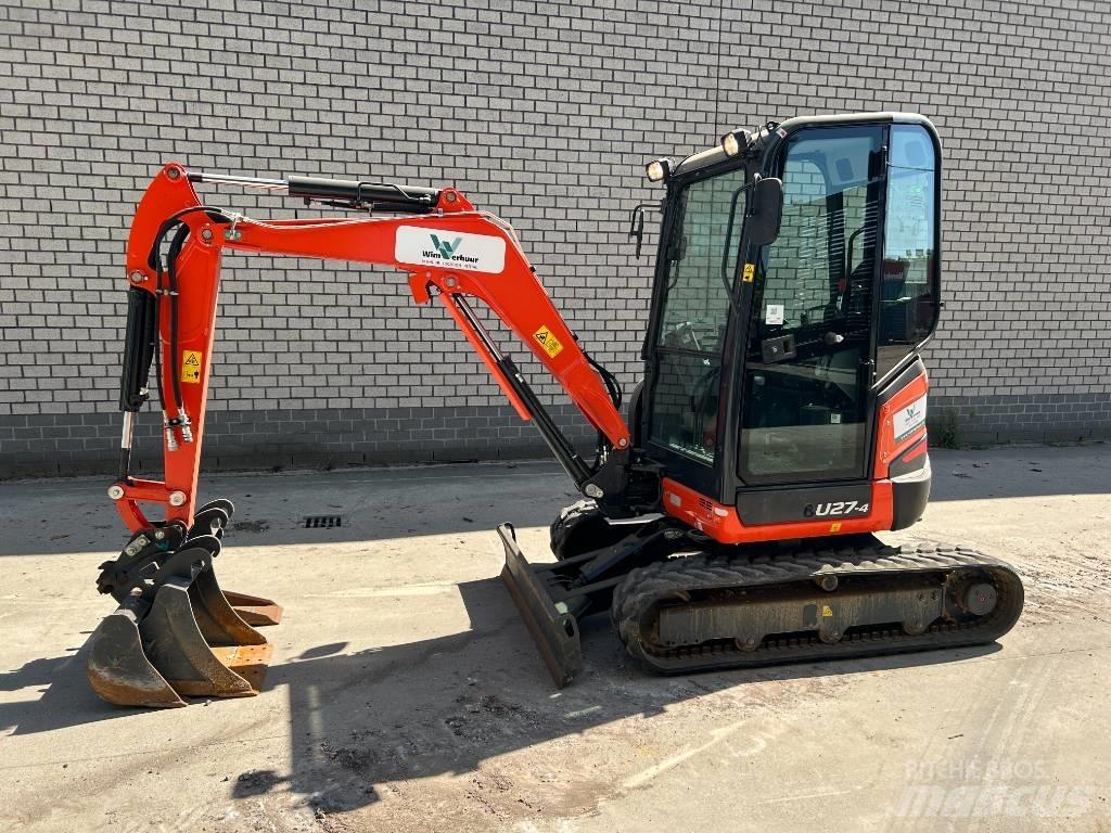 Kubota U 27-4 Mini Escavadoras <7t