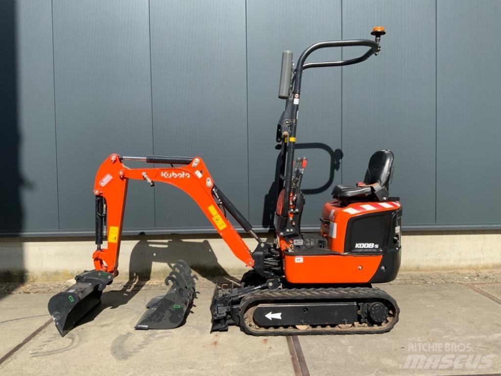 Kubota K008-5 Mini Escavadoras <7t