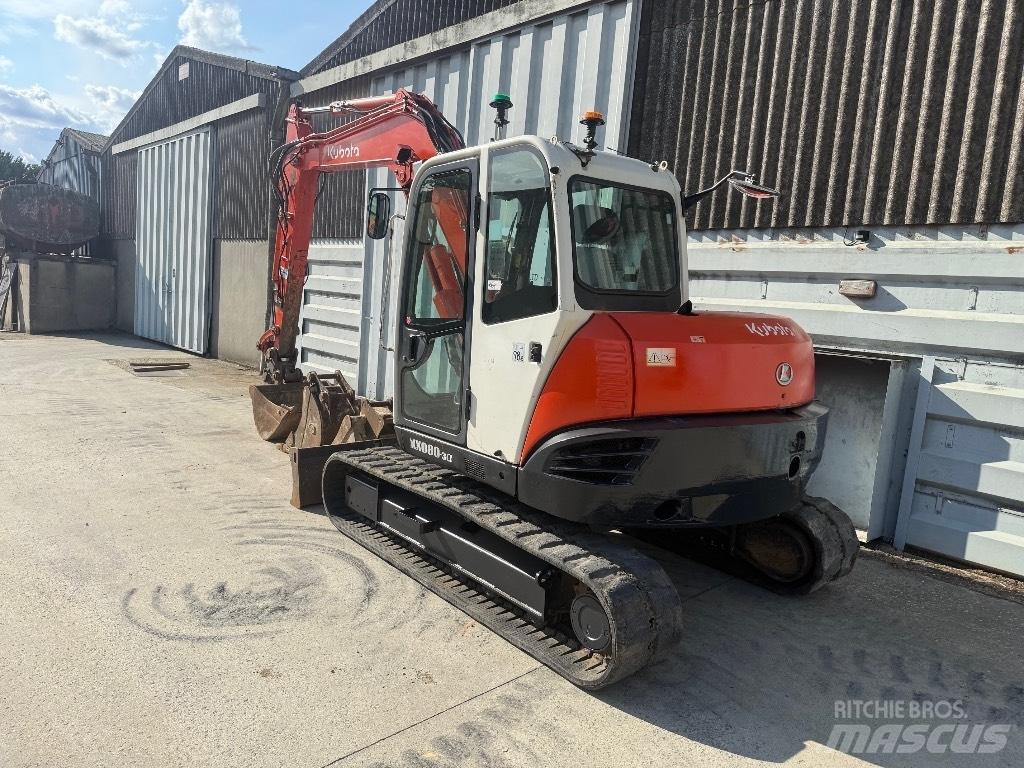 Kubota KX 080 Escavadoras Midi 7t - 12t