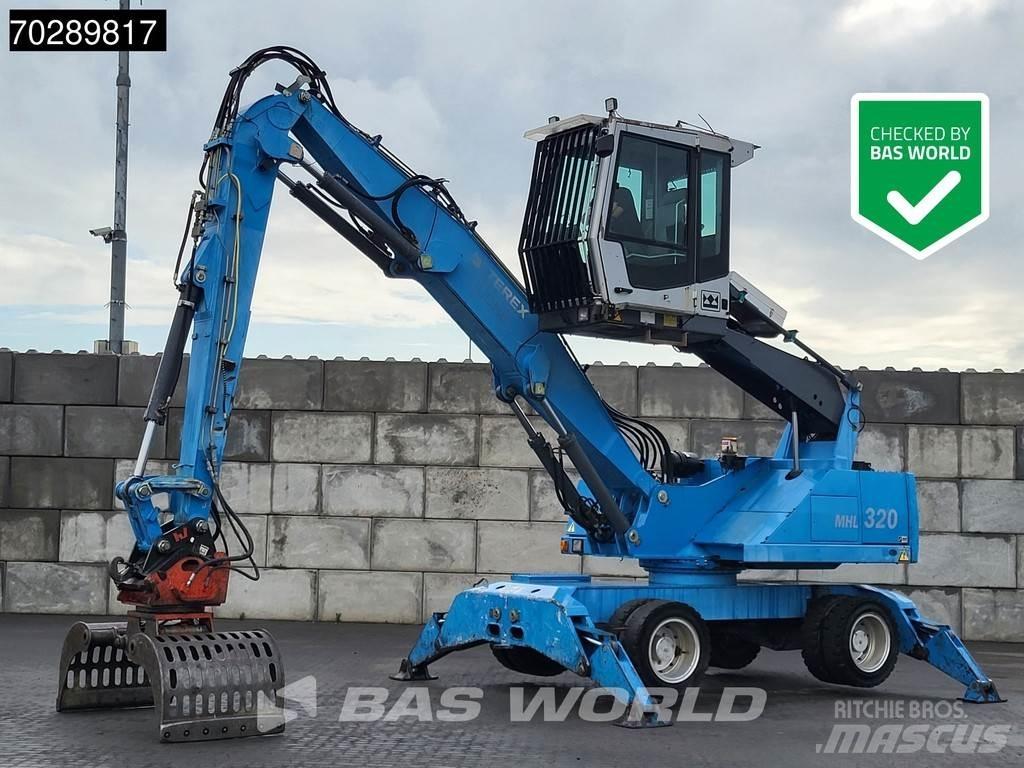 Terex Fuchs MHL320 Manipuladores de resíduos / indústria