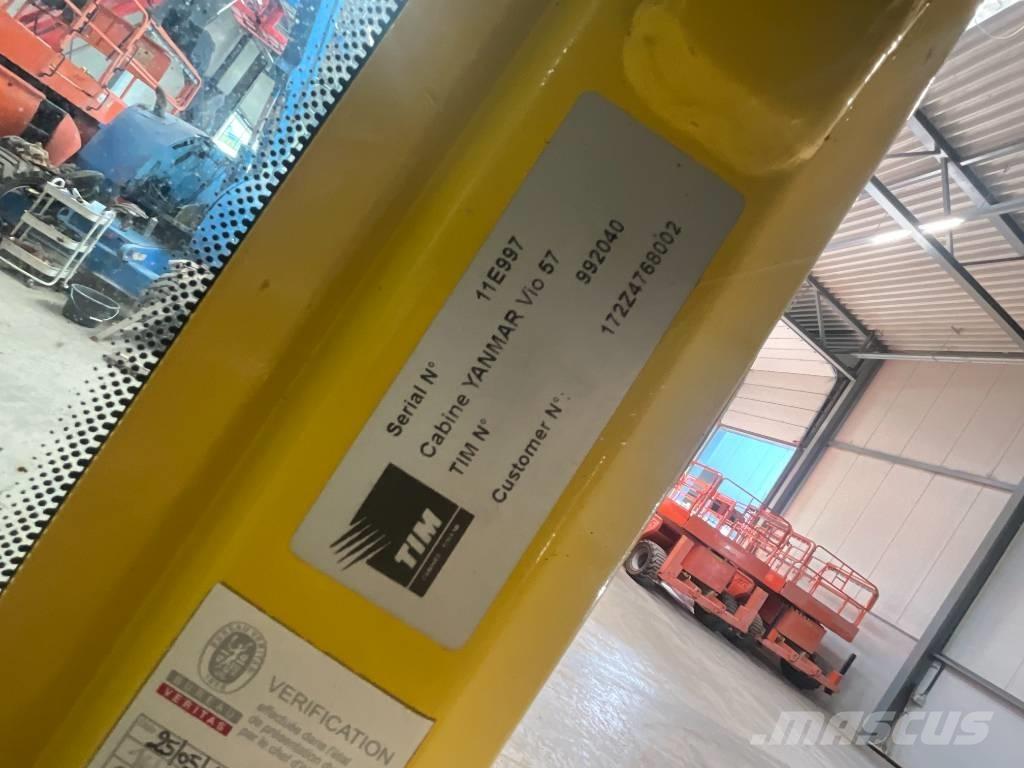 Yanmar vio 50 / vio 57 Cabines e interior máquinas construção