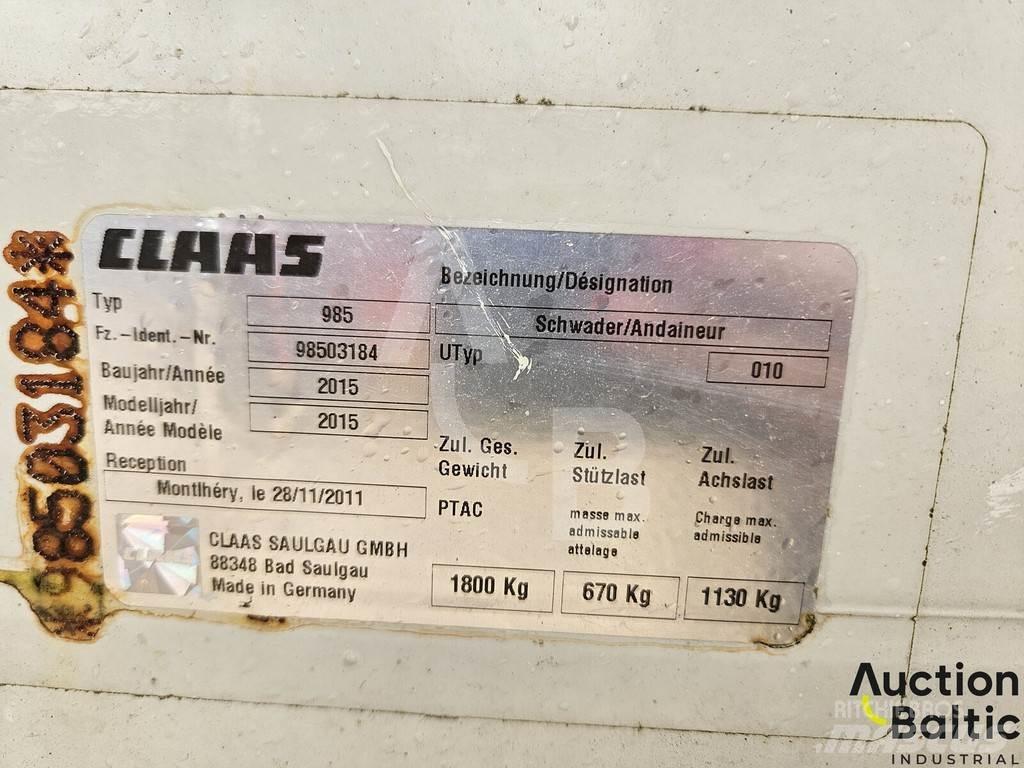 CLAAS Liner 2600 Gadanheiras-fileiras