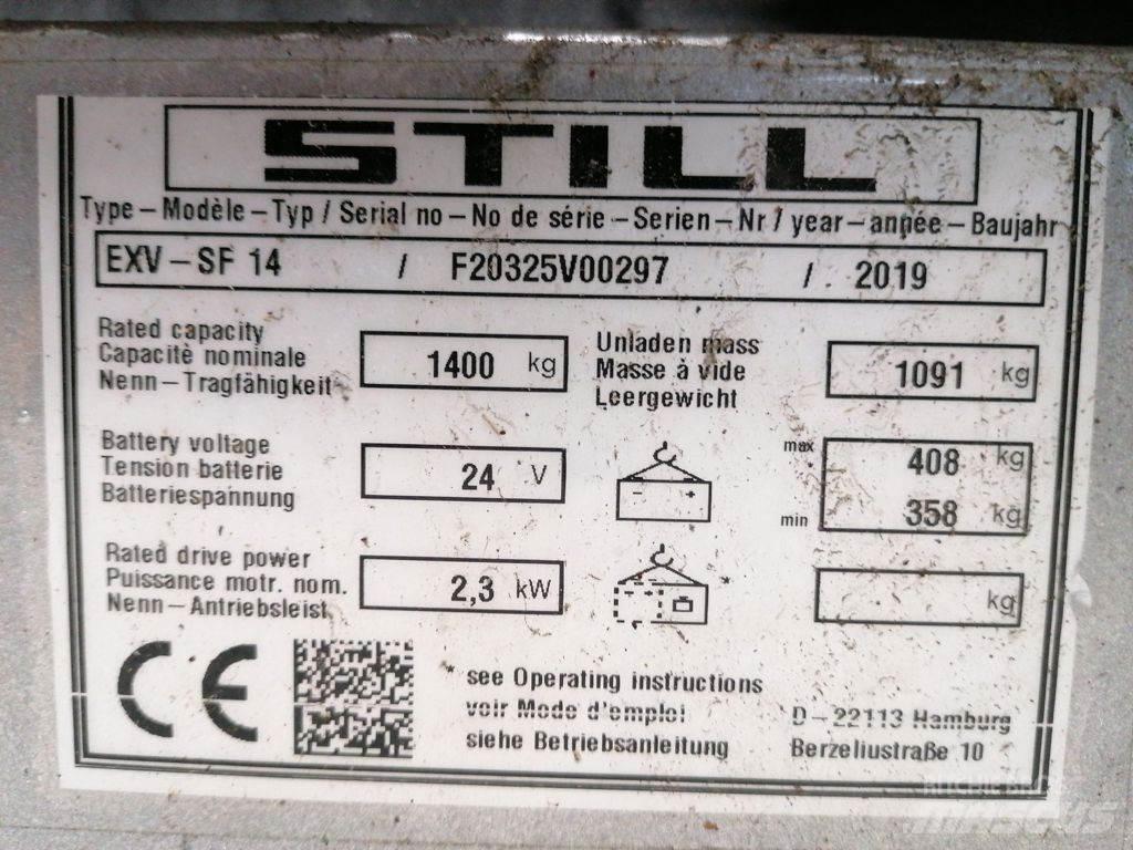 Still EXV-SF14 Empilhador para operador externo