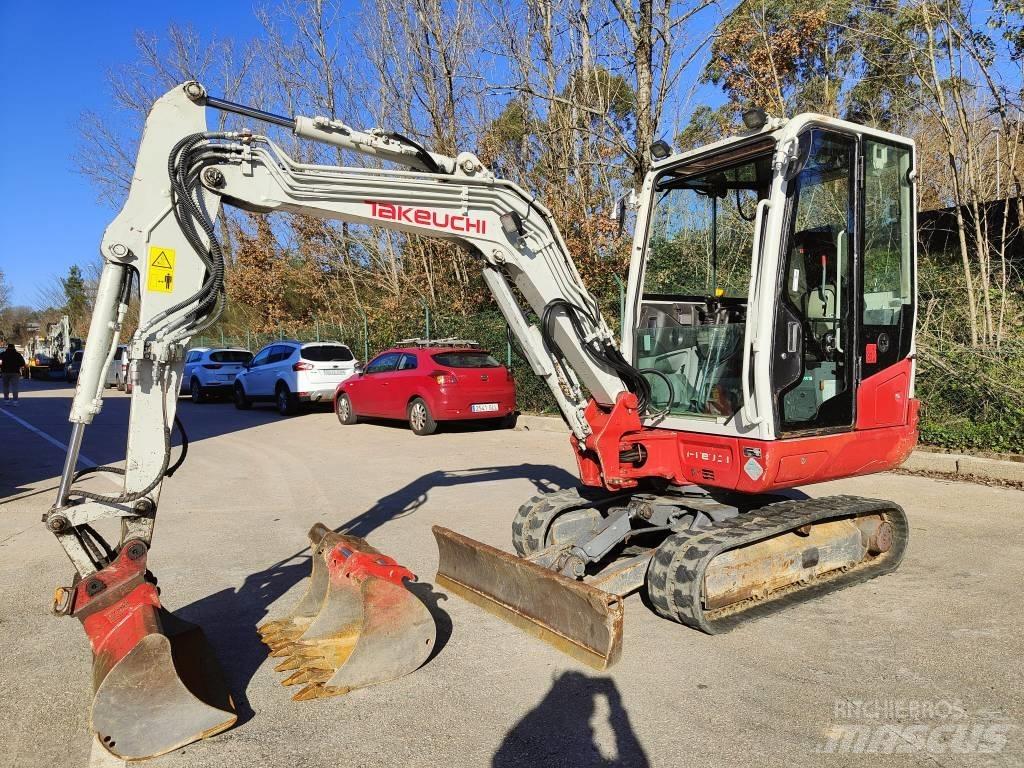 Takeuchi TB 230 Mini Escavadoras <7t