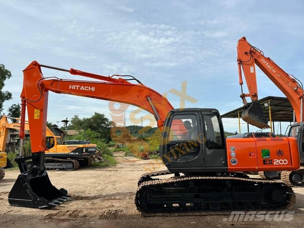 Hitachi EX 200 Escavadoras de rastos