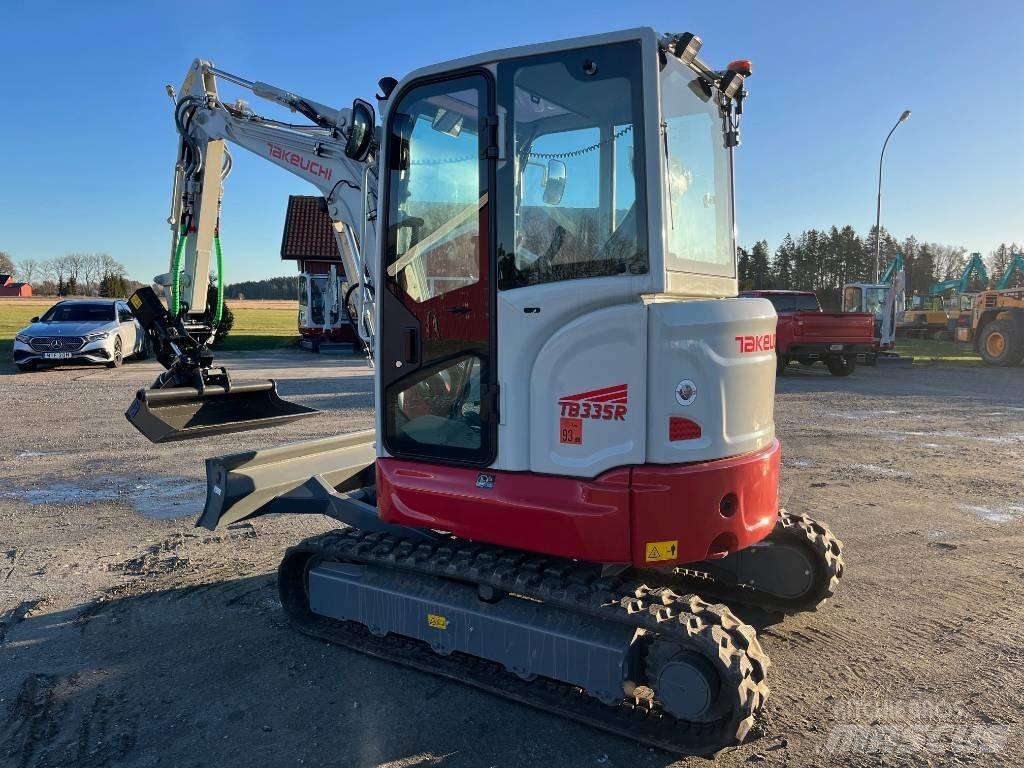 Takeuchi TB 335 R Mini Escavadoras <7t