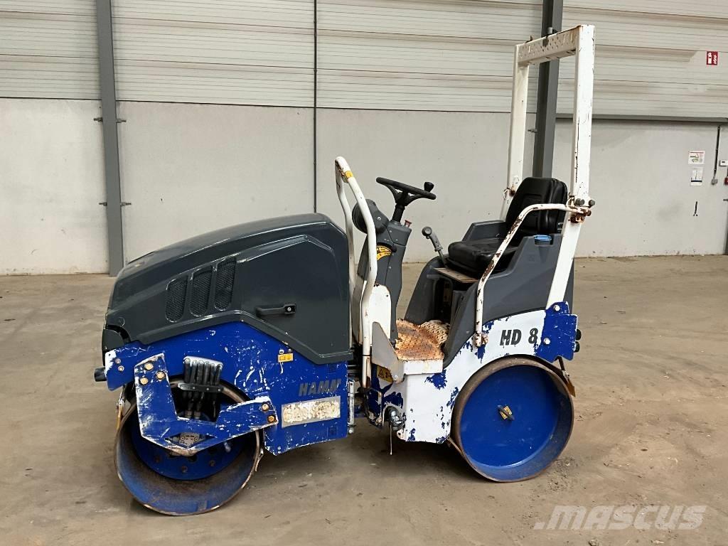 Hamm HD 8 Cilindros Compactadores tandem