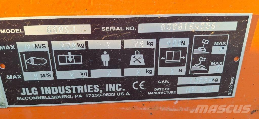 JLG 660 SJ Elevadores braços Telescópicos