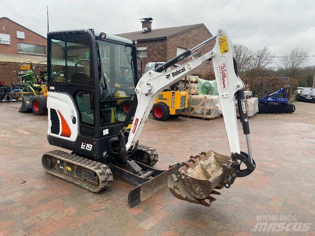 Bobcat E 19 Mini Escavadoras <7t