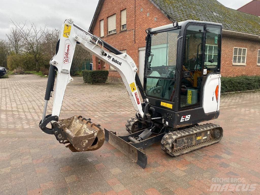 Bobcat E 19 Mini Escavadoras <7t