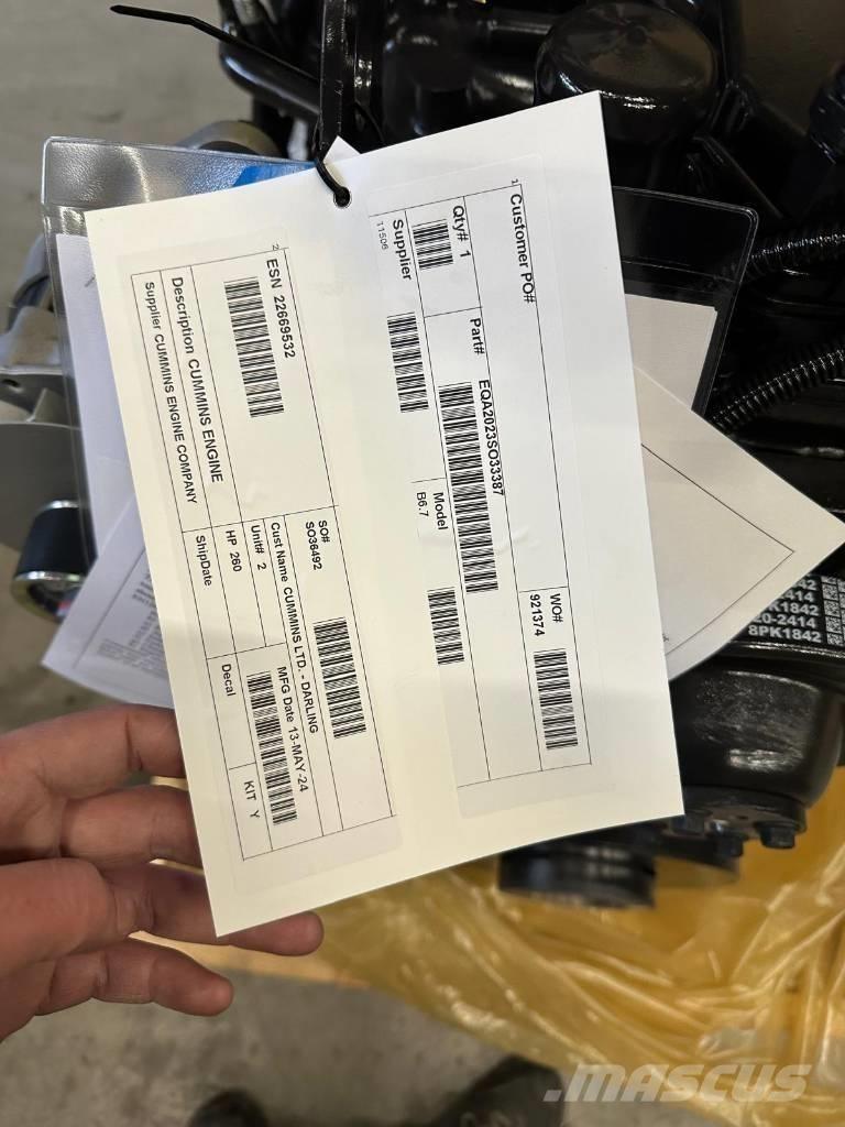 Cummins B6.7 FR95884 Agricultura - Outros
