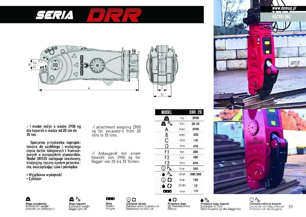  DEMOQ DRR20 Cortadores