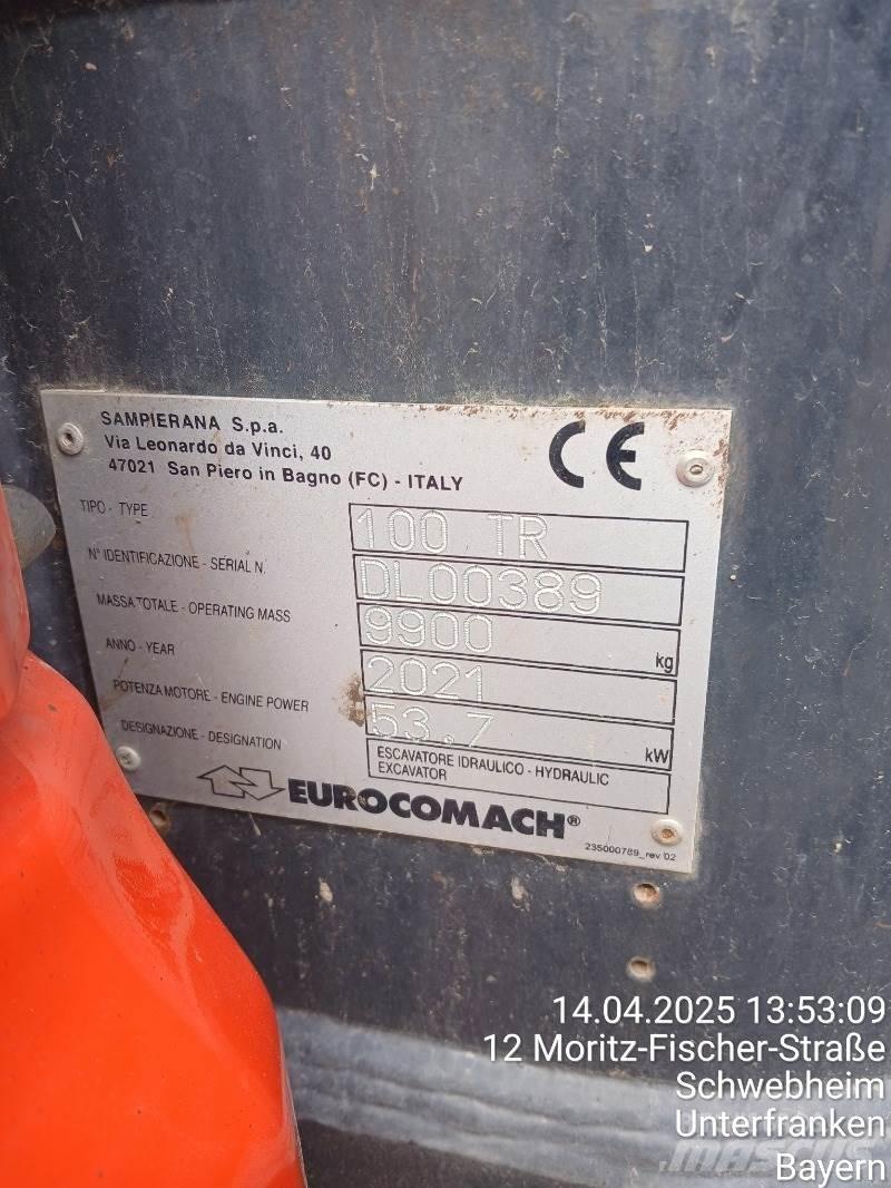 Eurocomach 100TR Mini Escavadoras <7t