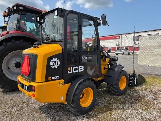 JCB 403 Carregadoras de direcção deslizante