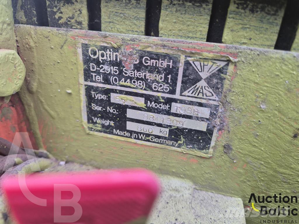 Optimas 55 Equipamento de manuseamento e colocaçăo