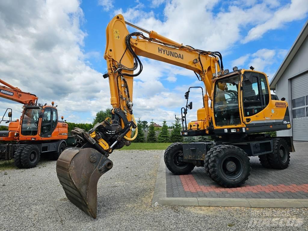 Hyundai 140 W 9 A Escavadoras de rodas