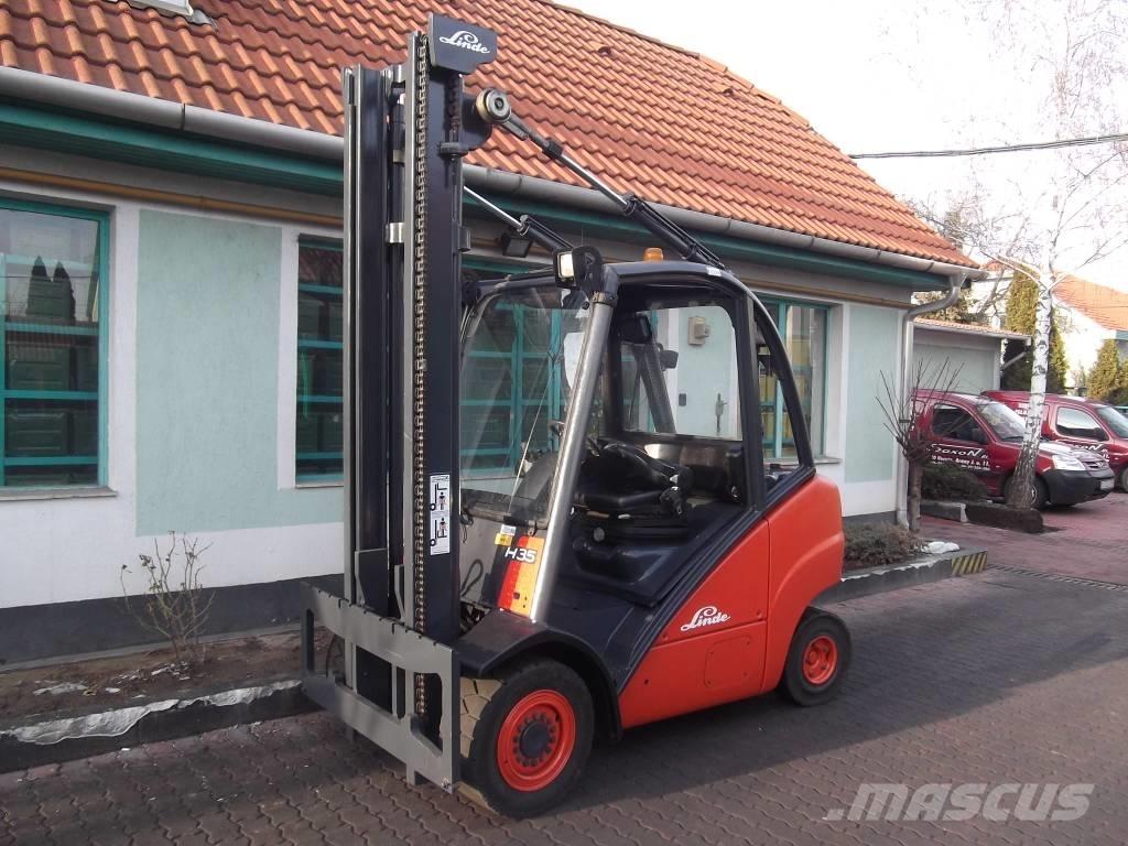 Linde H 35 D V-2917 Empilhadores Diesel