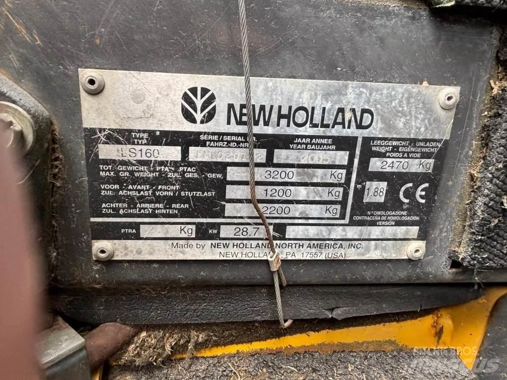 New Holland LS160 Carregadoras de direcção deslizante