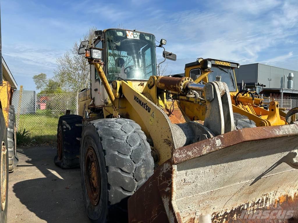 Komatsu WA 420 Pás carregadoras de rodas