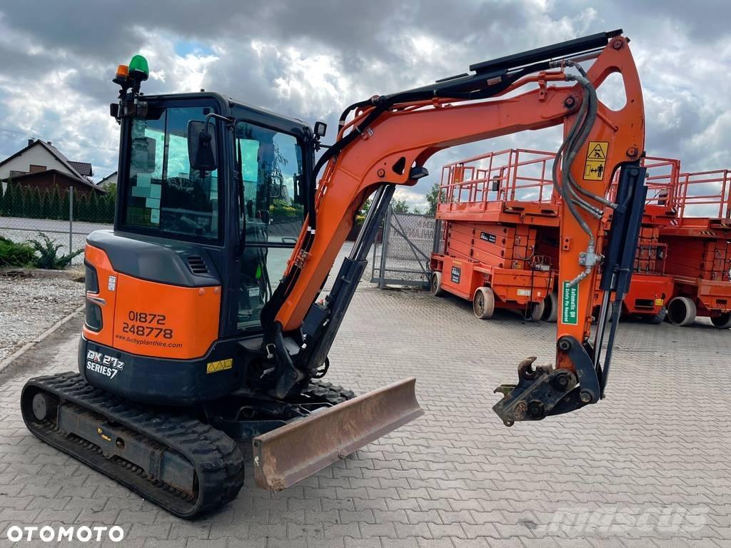 Doosan DX 27 Z Mini Escavadoras <7t