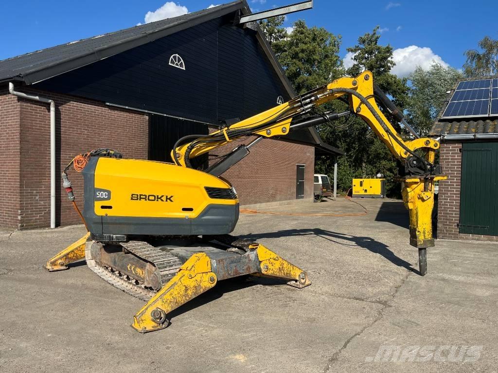 Brokk 500 Escavadoras especiais